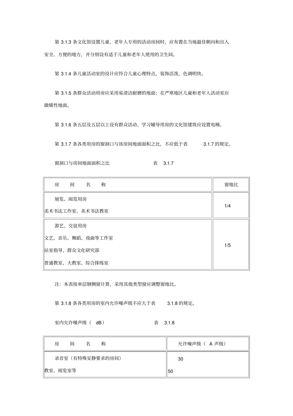 文化馆建筑设计规范_第3页