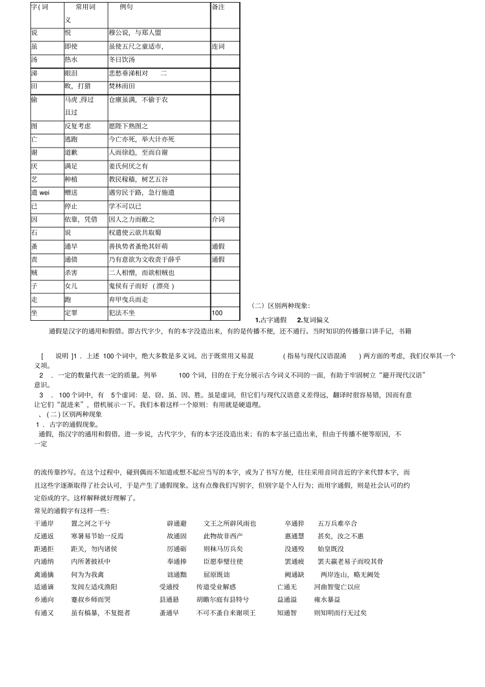 文言文阅读考点_第3页