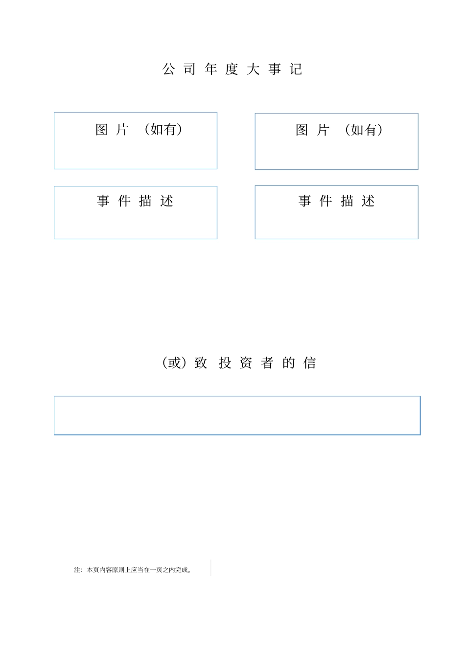 新三板挂牌公司年报告内容与格式模板XXXX_第2页