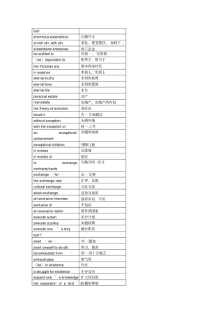 新东方高频词组