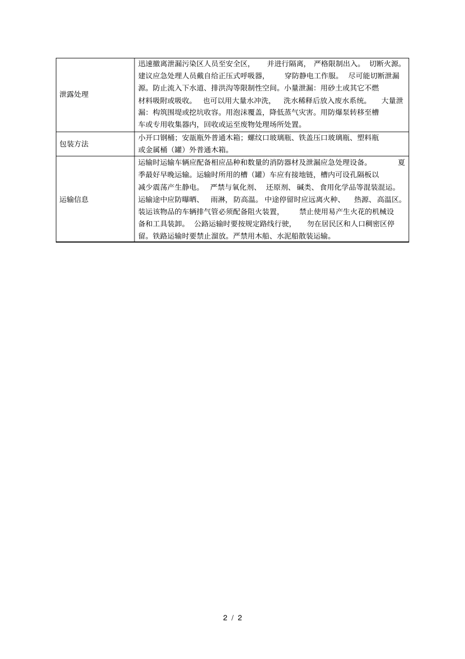 新二甲苯理化特性及危险特性_第2页