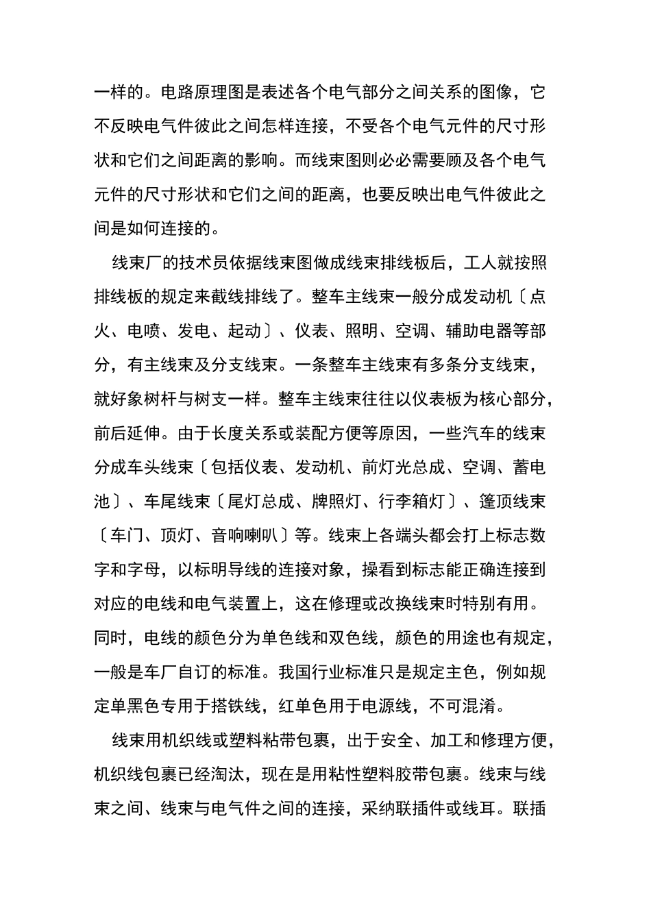 汽车线束及线束零件介绍_第2页