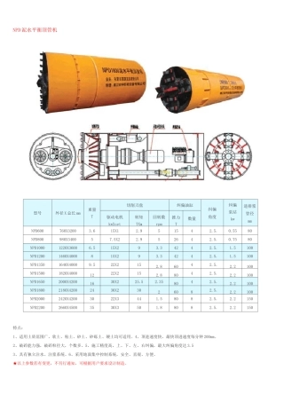 NPD泥水平衡顶管机
