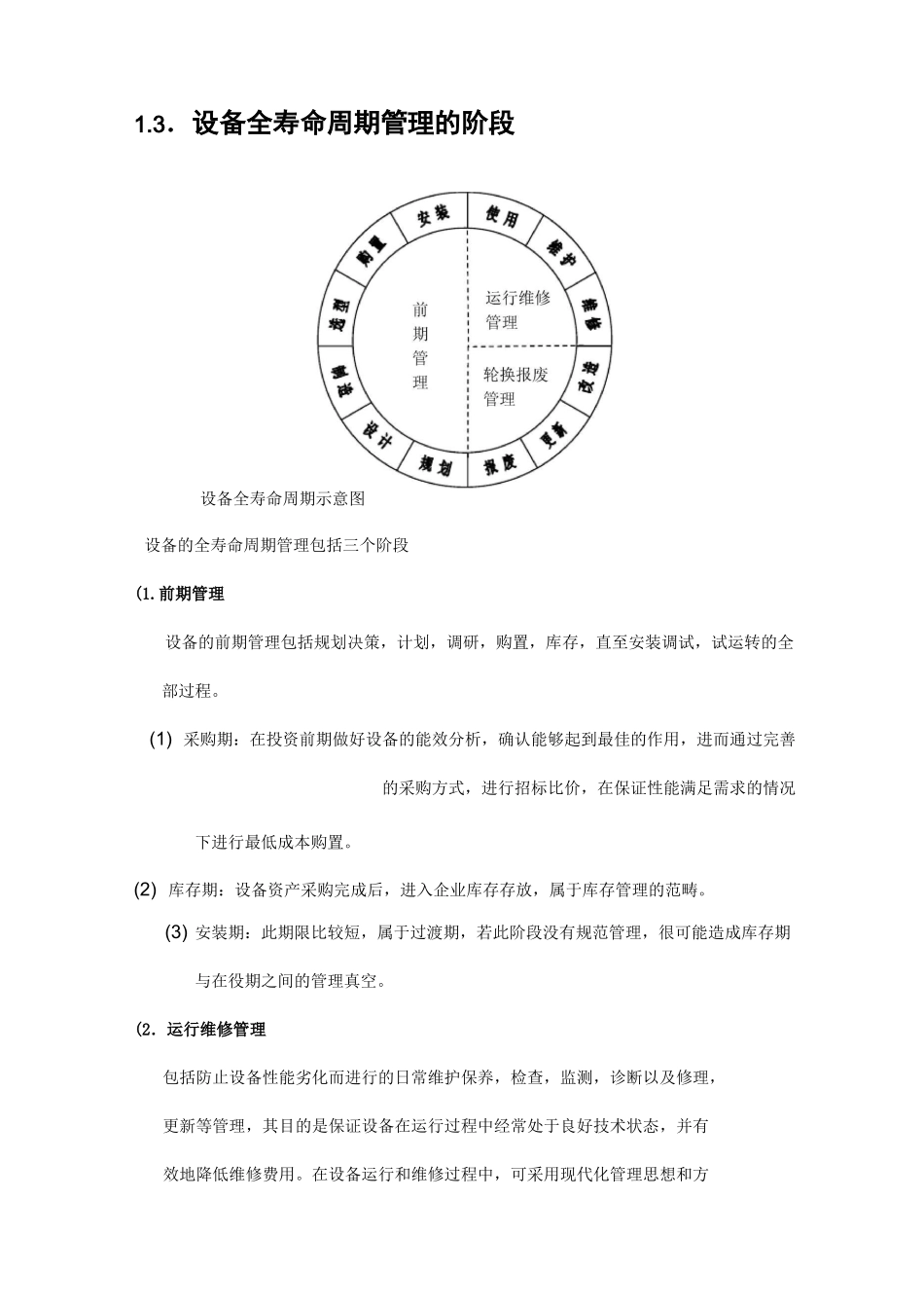设备全寿命周期管理组织_第2页