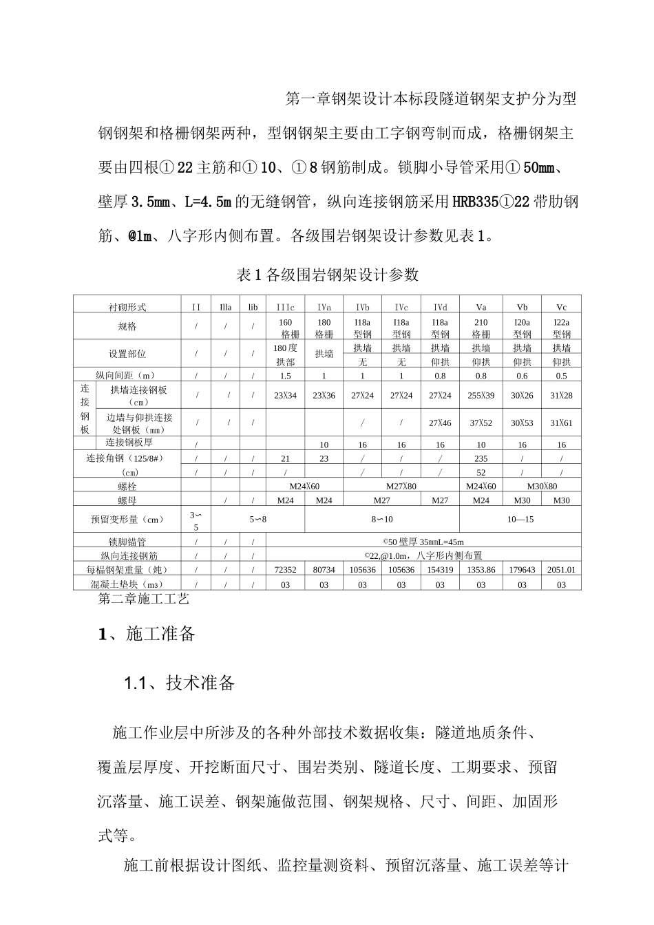 隧道钢架施工工艺手册_第3页