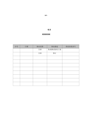 系统集成测试验收方法