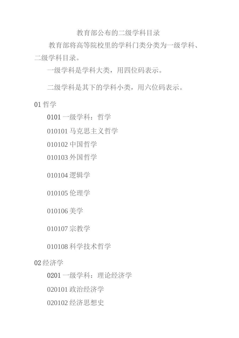 二级学科分类_第1页