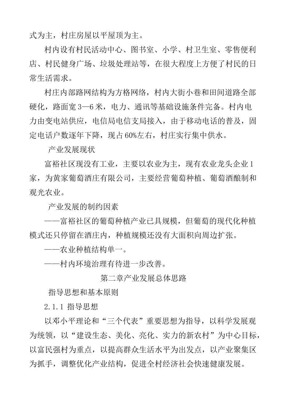 村产业发展规划_第2页