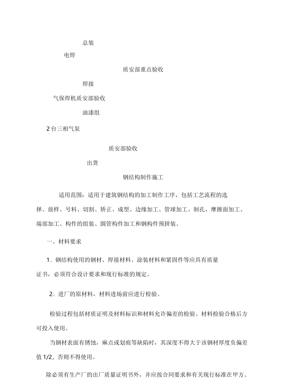 钢结构生产车间流程_第3页