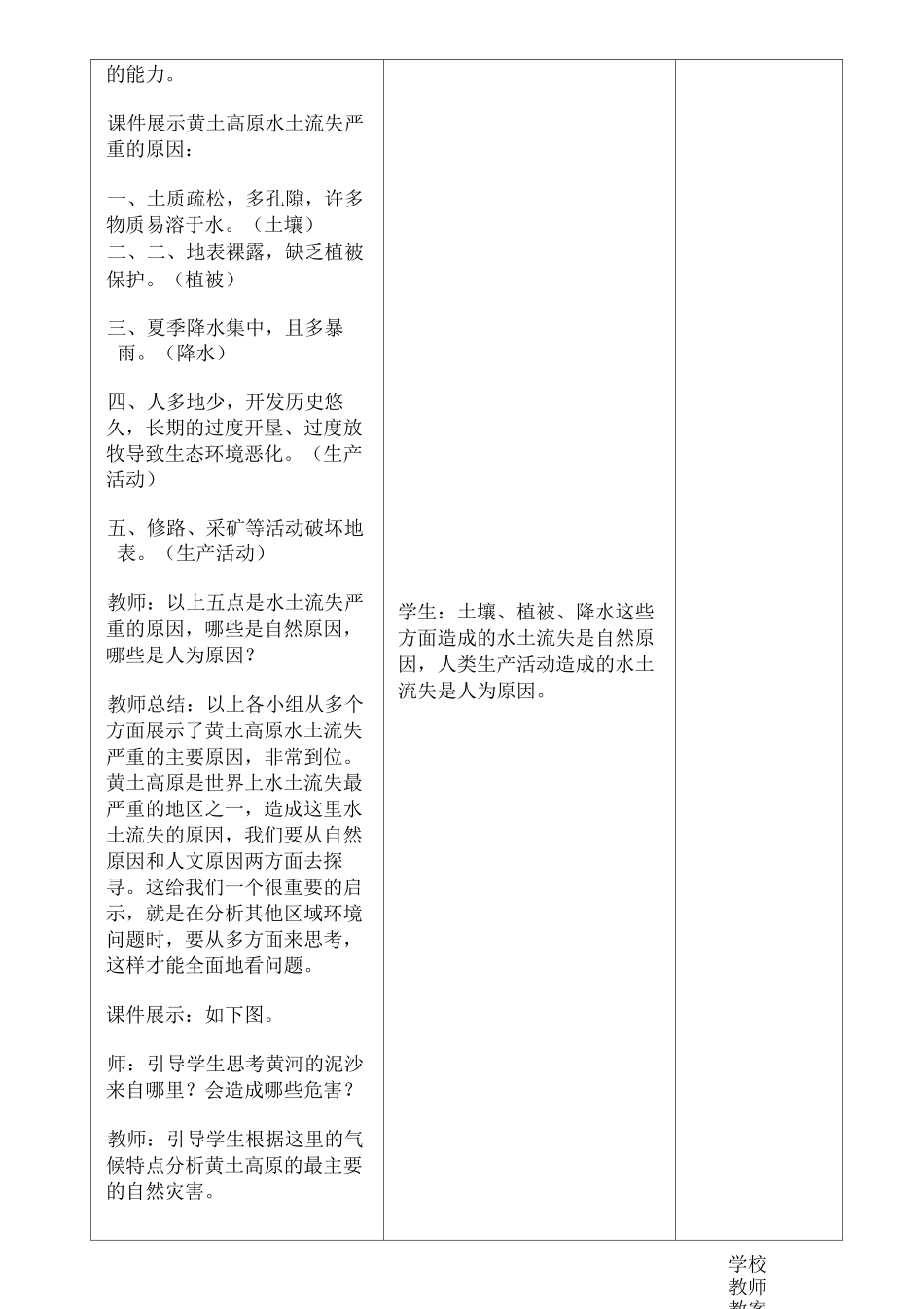 黄土高原水土流失教案_第3页