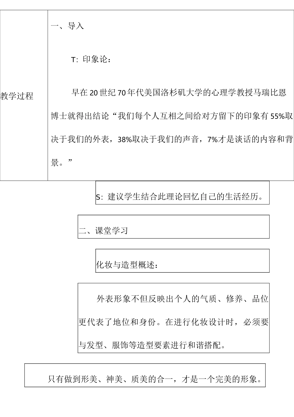 化妆与造型教案全_第2页