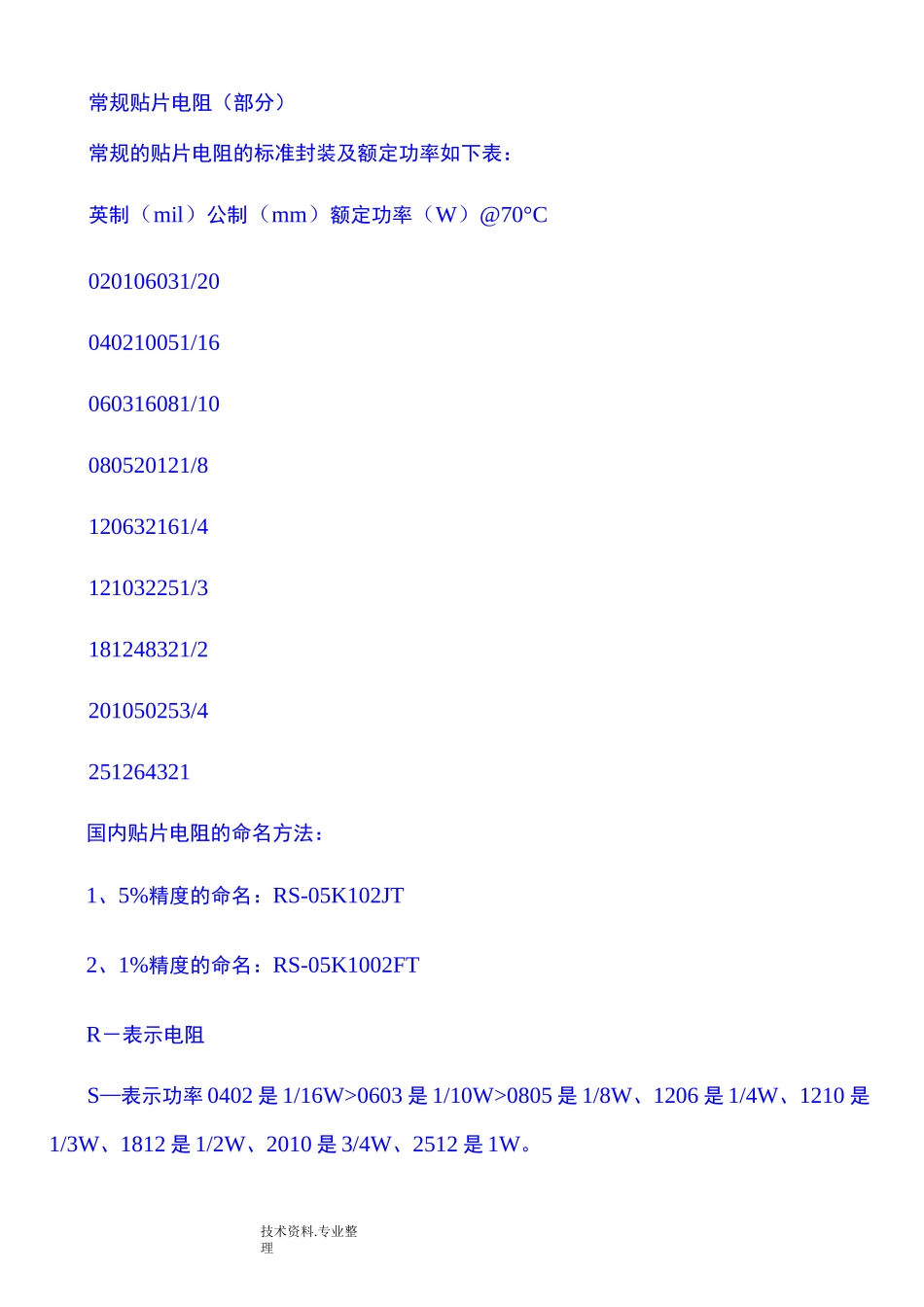 贴片电阻尺寸功率_第3页