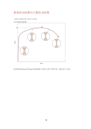真实应力应变与工程应力应变—区别、换算