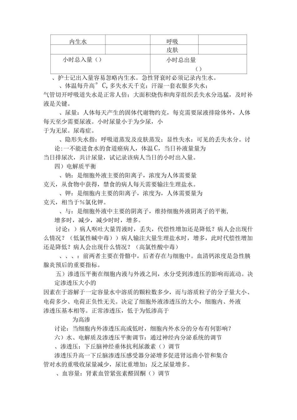 水、钠、钾代谢失衡病人的护理讲解_第2页