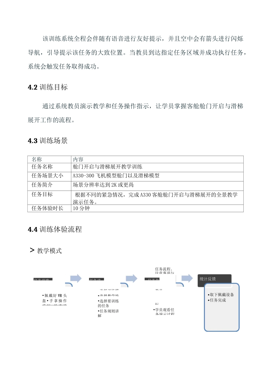 舱门开启与滑梯展开教学训练_第2页