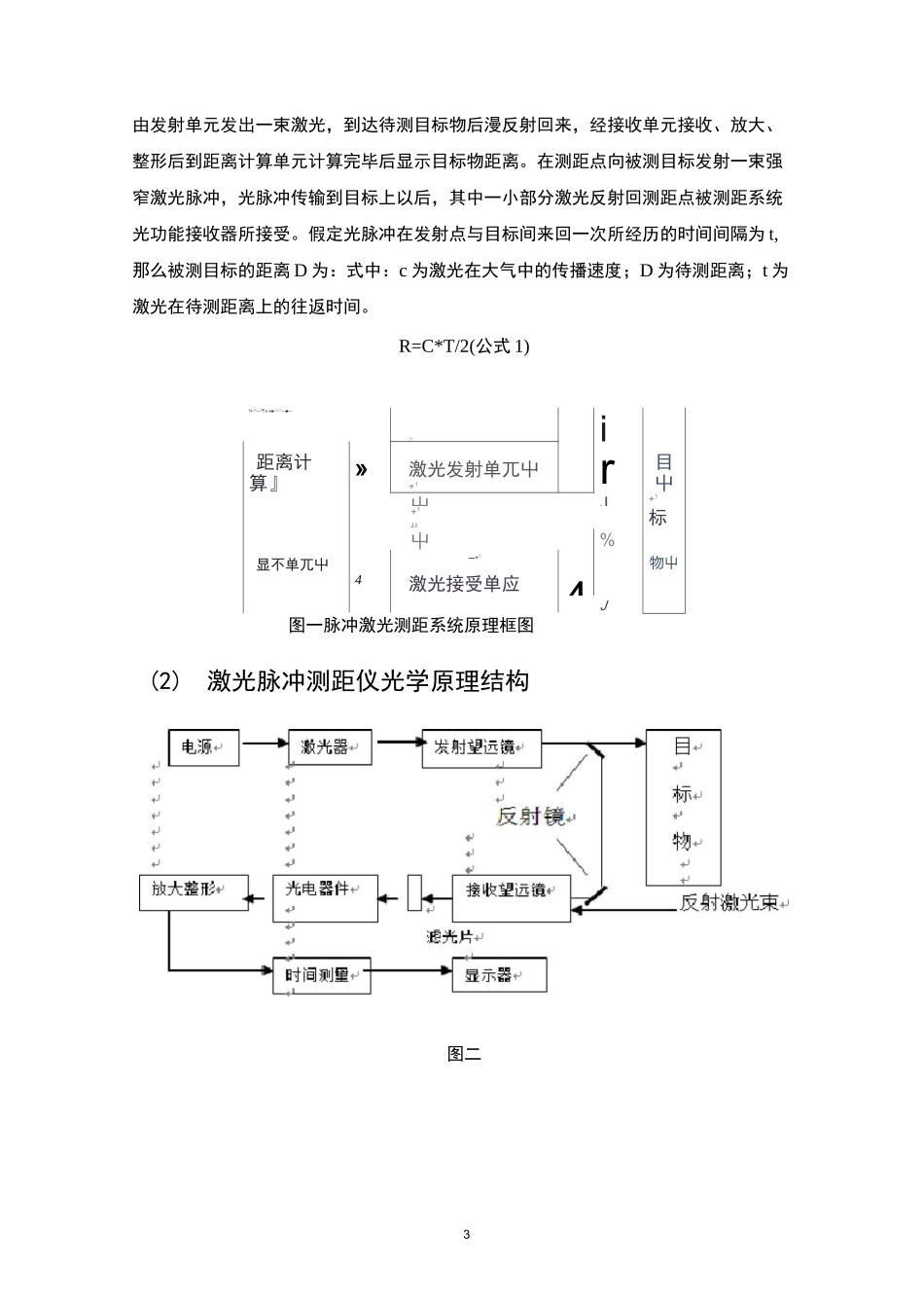 激光脉冲测距实验报告讲解_第3页