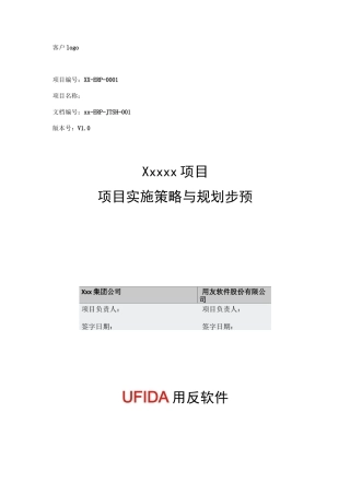 项目实施策略与规划步骤