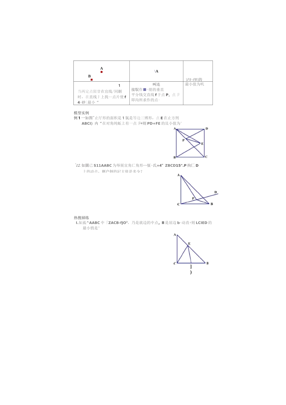 初中数学58种模型之12、“将军饮马”三种模型详解_第2页