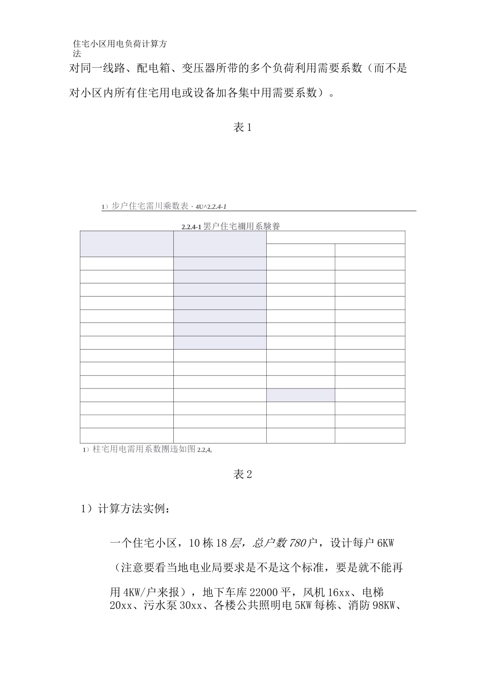 住宅小区用电负荷计算方法_第3页