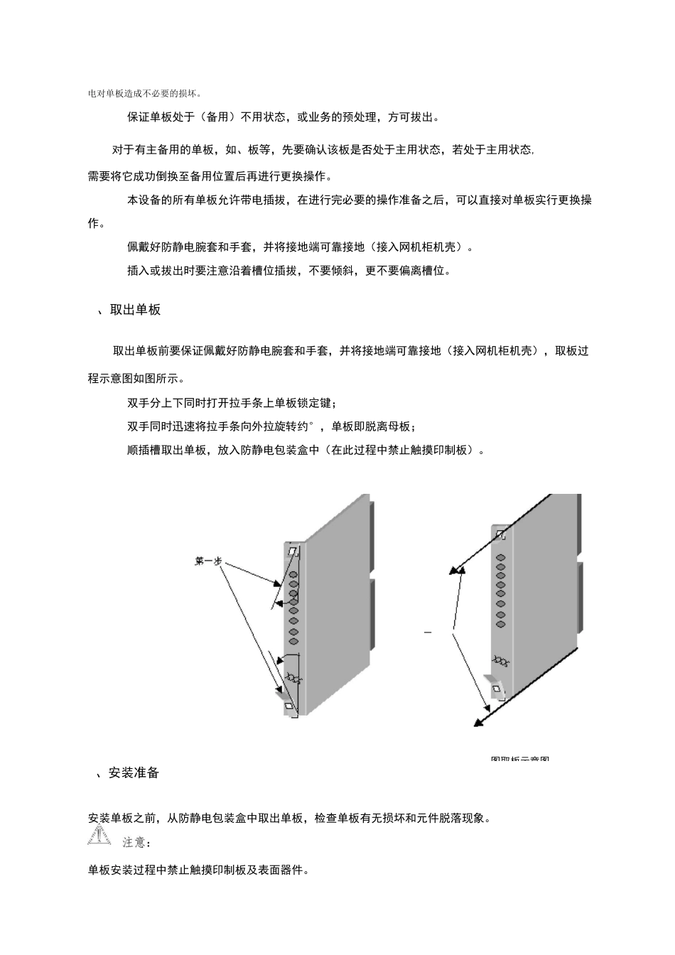 交换及接入网设备操作规程_第2页