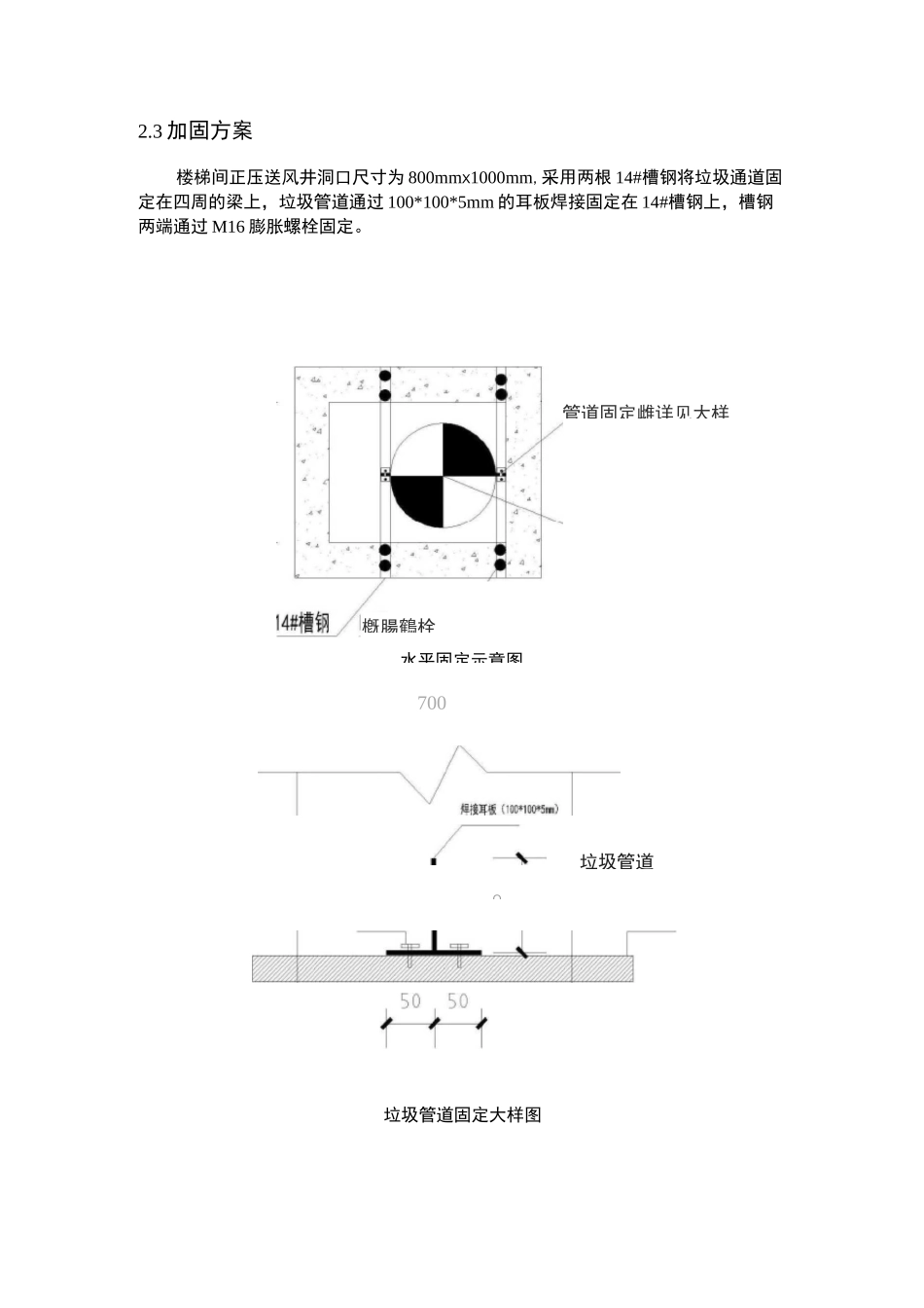 A 塔楼室内建筑垃圾垂直运输管道方案_第3页