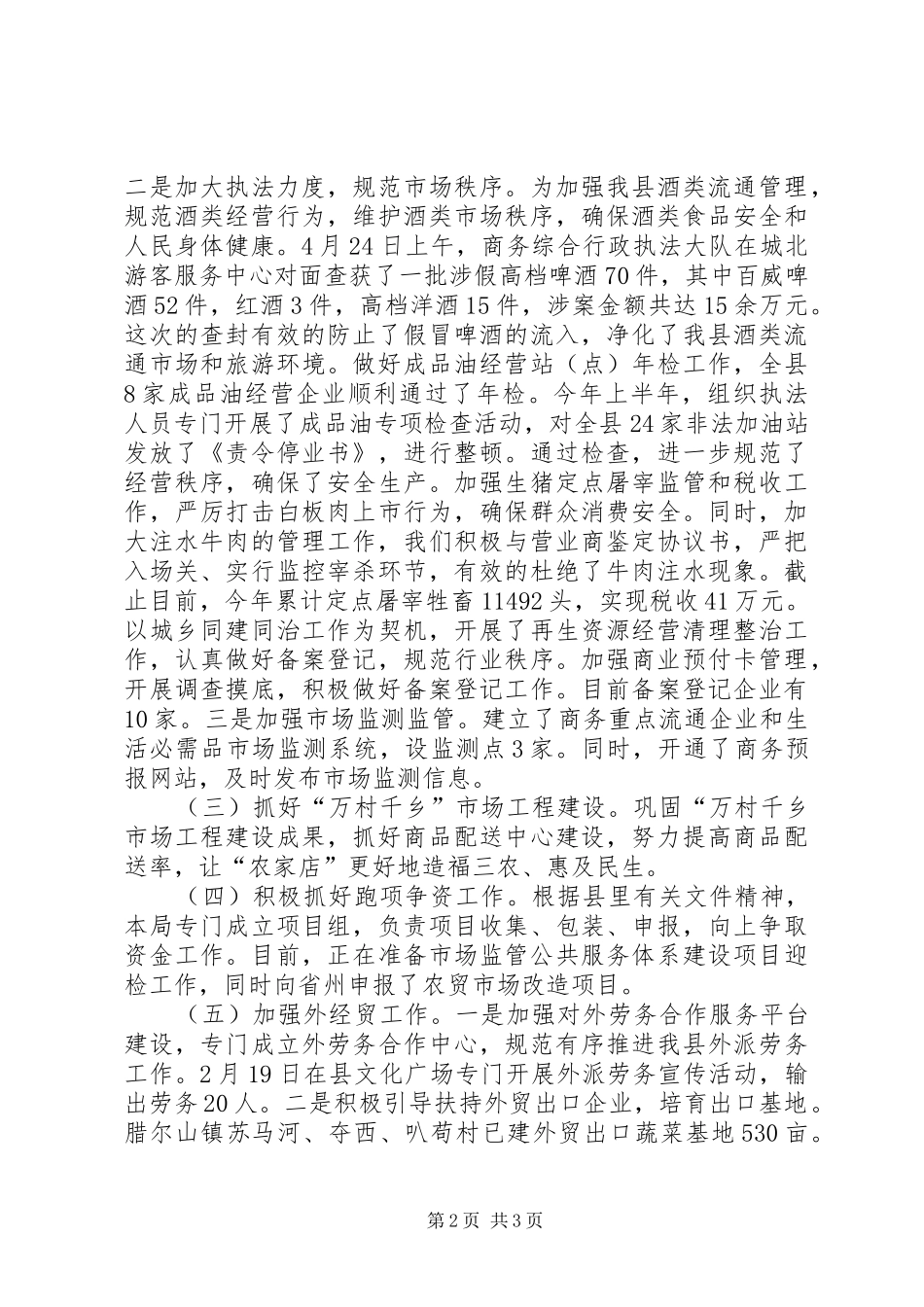 商务局半年工作总结 (24)_第2页