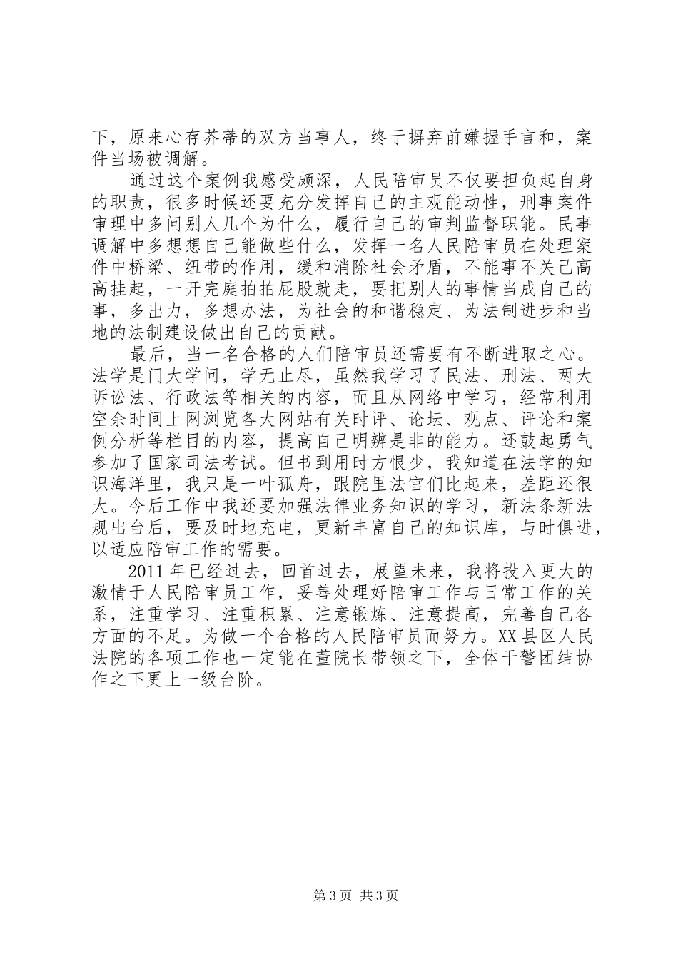 人民陪审员年终总结 _第3页