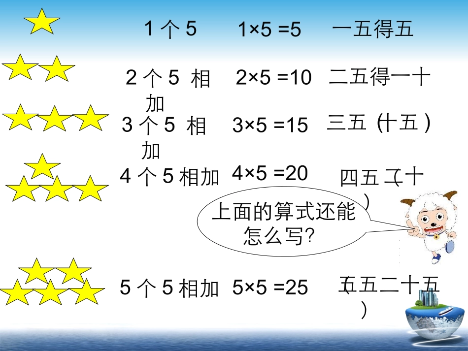 5的乘法口诀_第3页