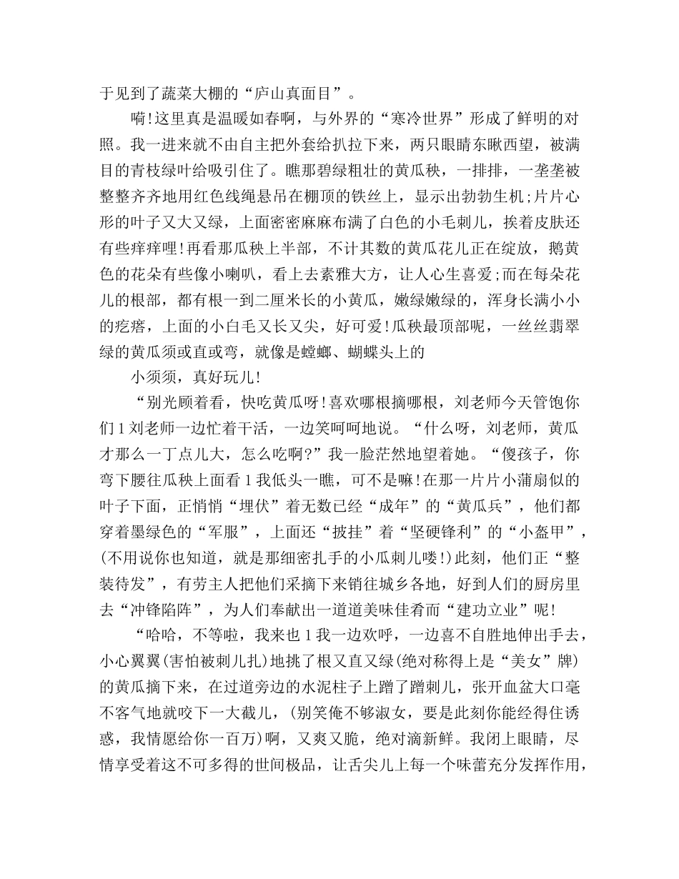 小学生假期社会实践活动心得感悟范本大全 _第3页