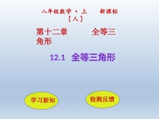12.1全等三角形