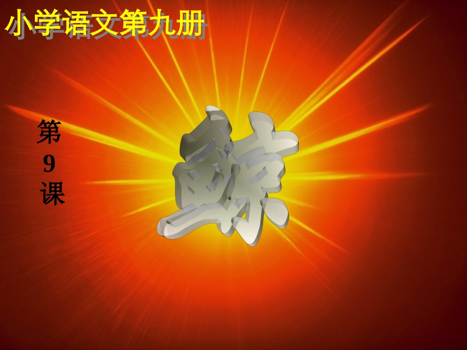 9《鲸》3课时_第1页