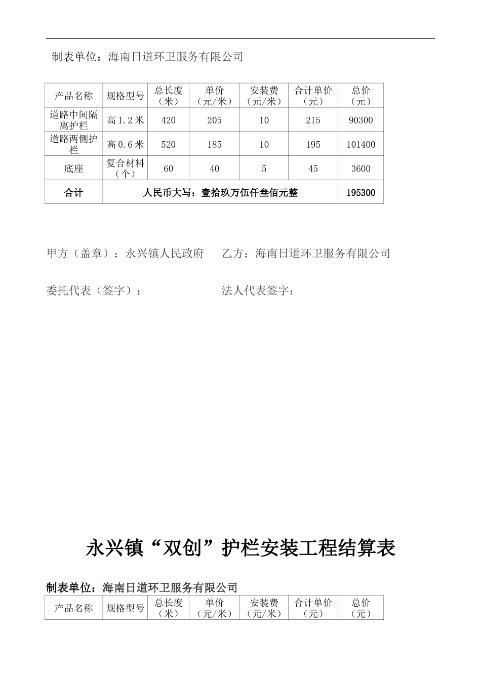 价值观宣传牌制作及安装合同_第3页