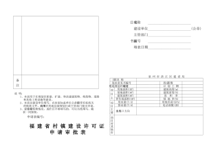 县级规划行政主管部门审批意见