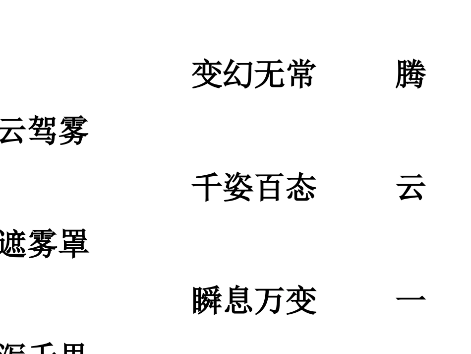 3、庐山的云雾(第2课时)_第2页