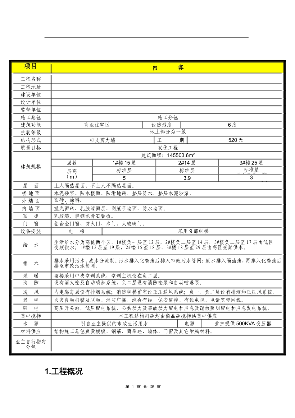 星河传说帕萨迪纳创优方案设计_第1页