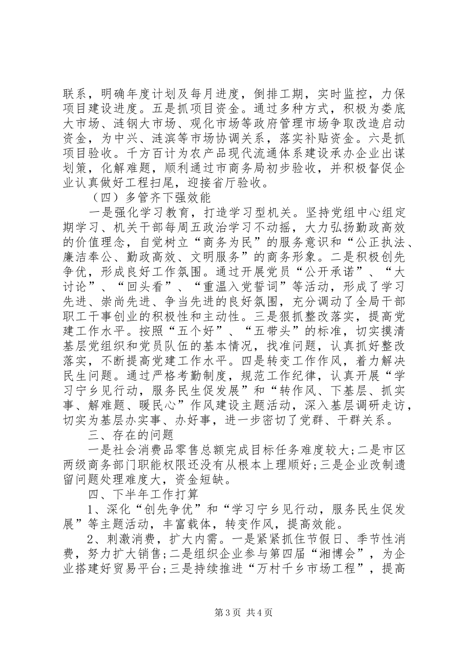 商务局半年工作总结 (27)_第3页