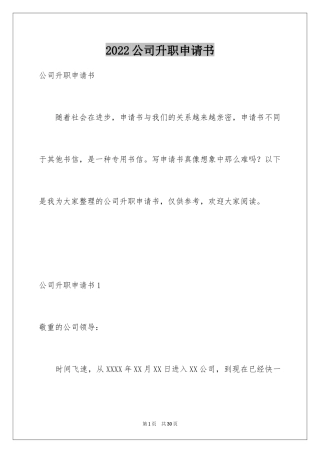 2024公司升职申请书_1