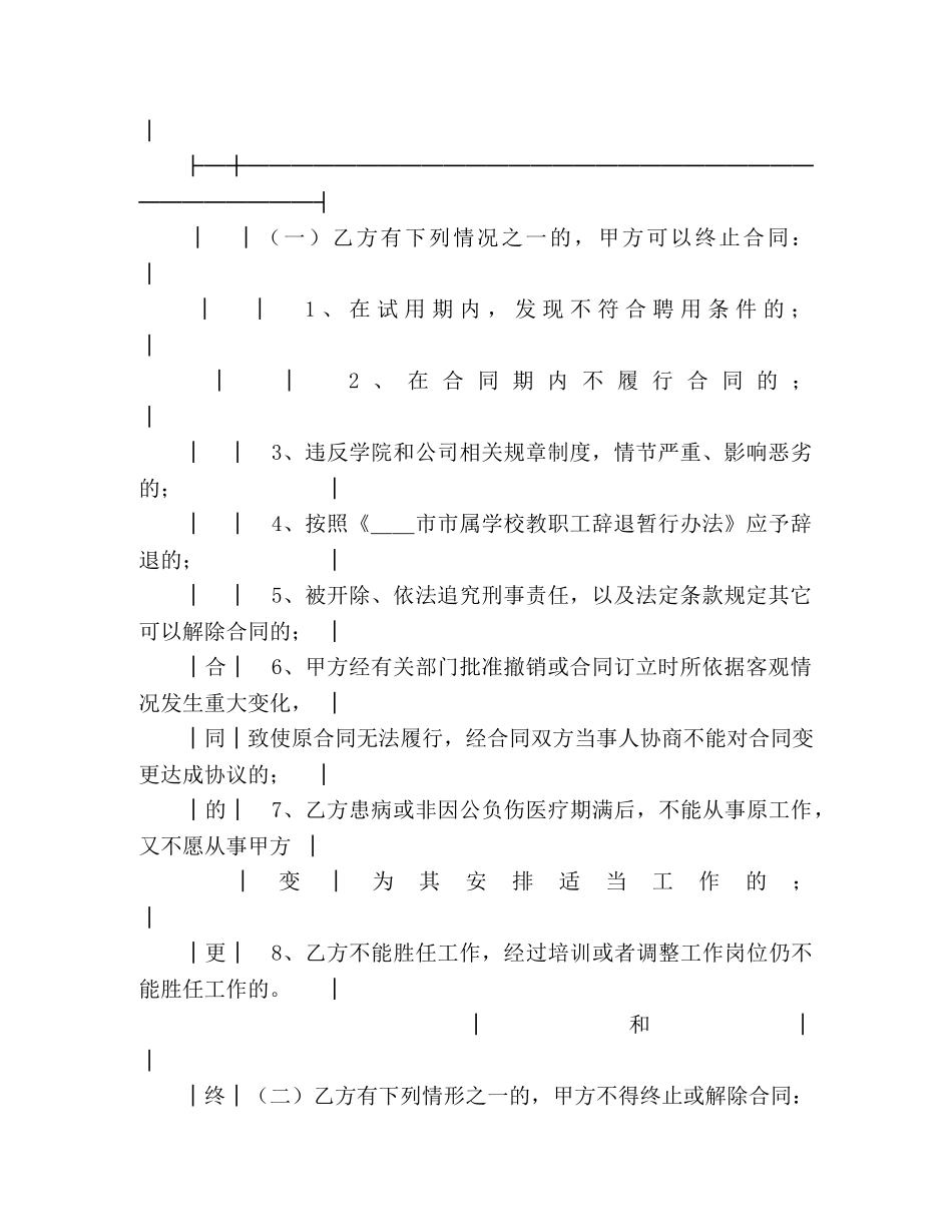 全员聘用合同书 (2)_第3页