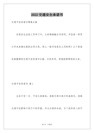 2024交通安全承诺书_29