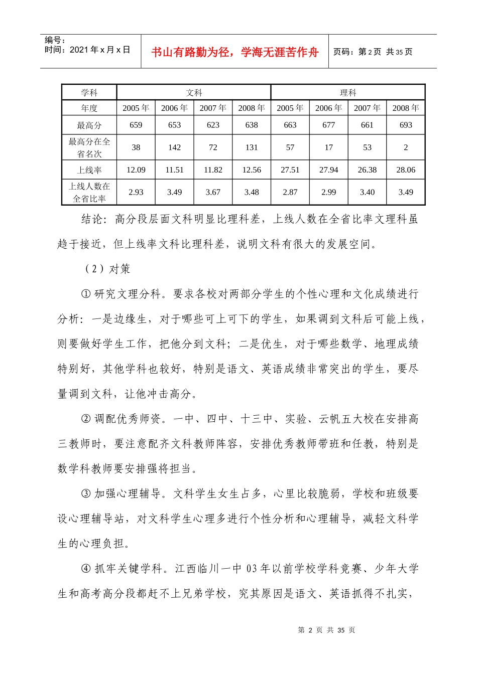 高中教育教学质量提升的几点措施_第2页