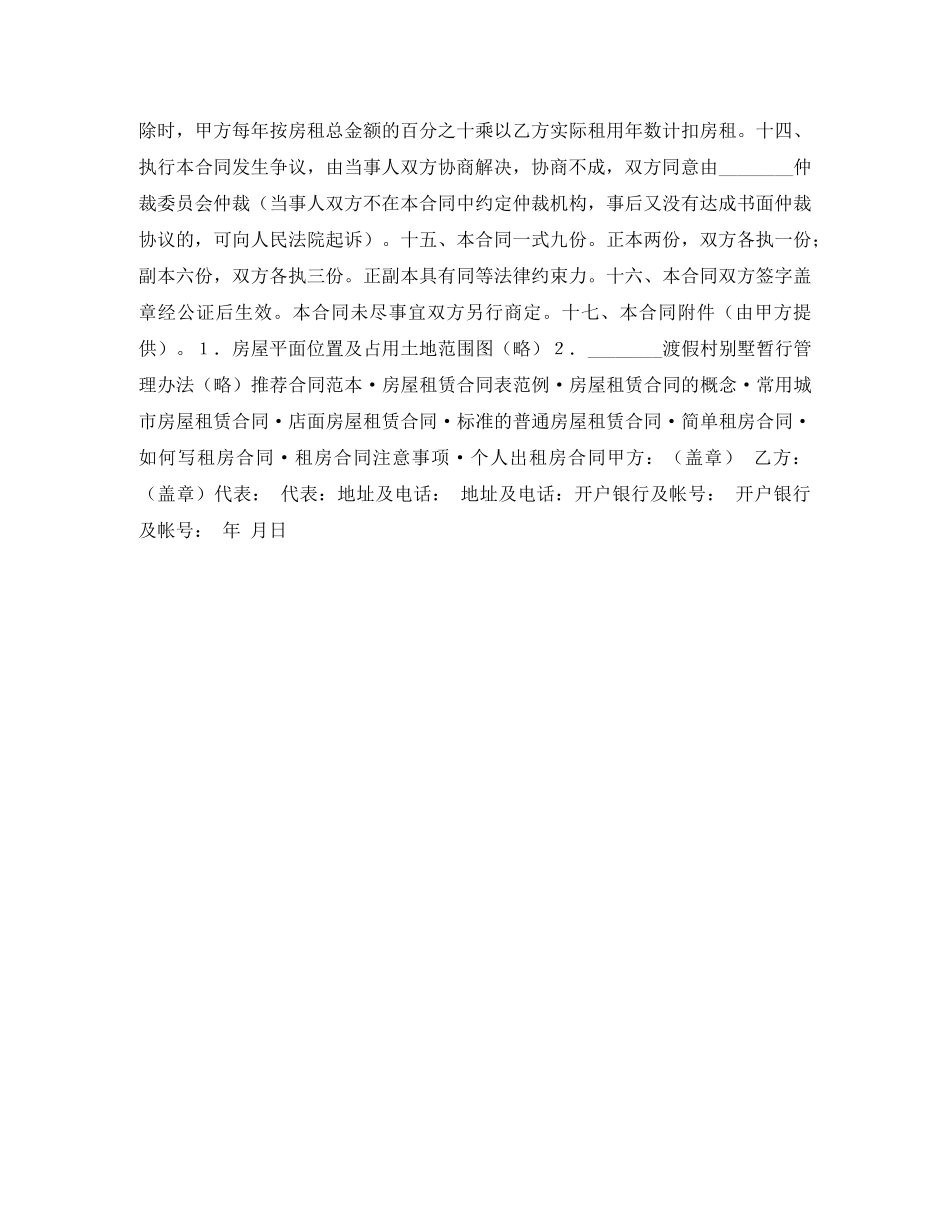 商品房屋租赁合同 _第2页