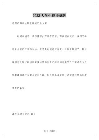 2024大学生职业规划_1333