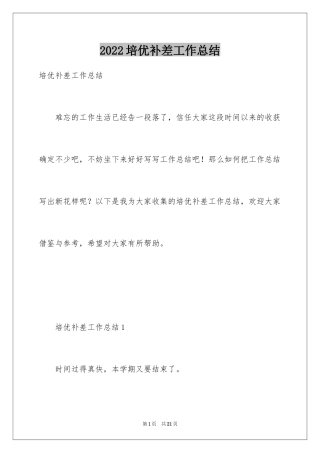 2024培优补差工作总结_18
