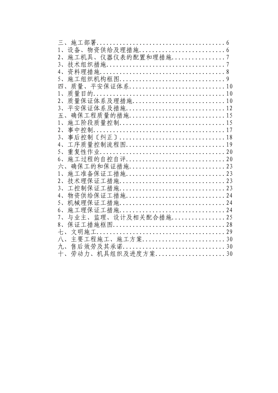 电气安装工程通用投标初步施工组织设计08_第2页