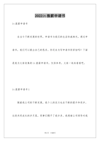 2024it涨薪申请书_2
