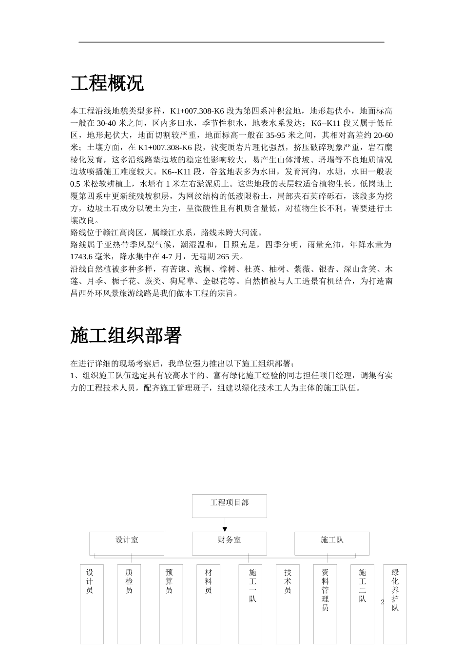 某高速公路绿化工程施工组织设计范本_第2页