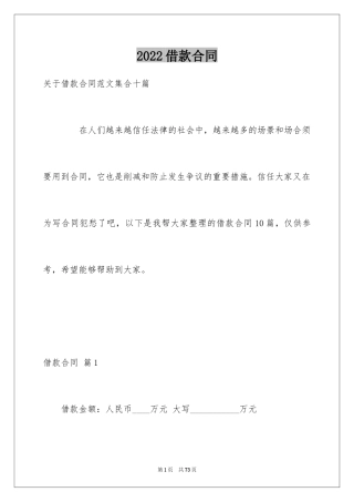 2022借款合同_493
