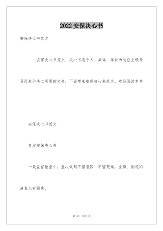 2024安保决心书_1