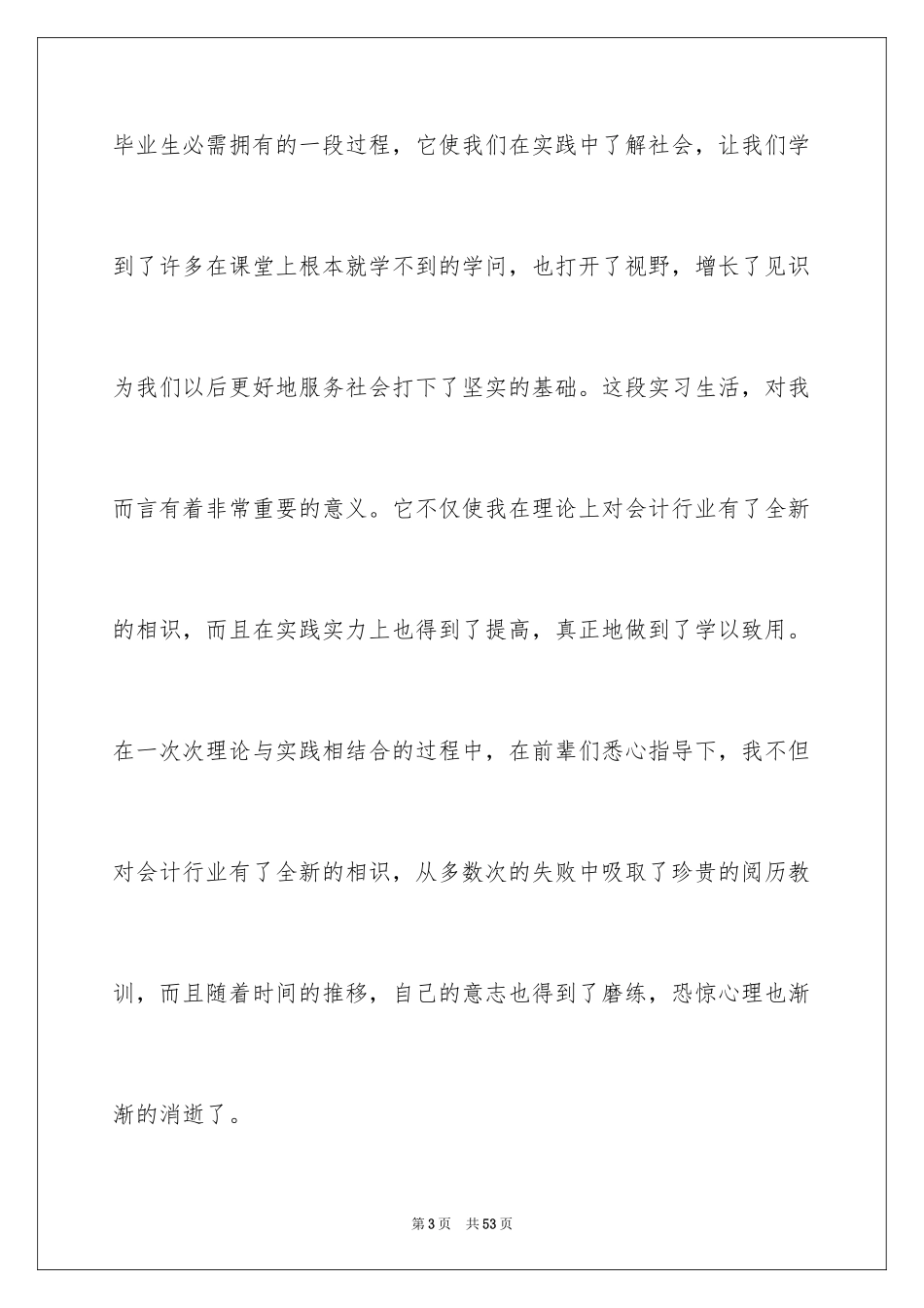 2024出纳暑期社会实践报告_第3页