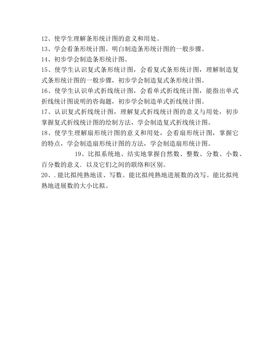 小学数学教学参考计划(1) _第3页